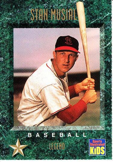 Stan Musial St Louis Cardinals 1994 SI for Kids Legends card - AutographsForSale.com