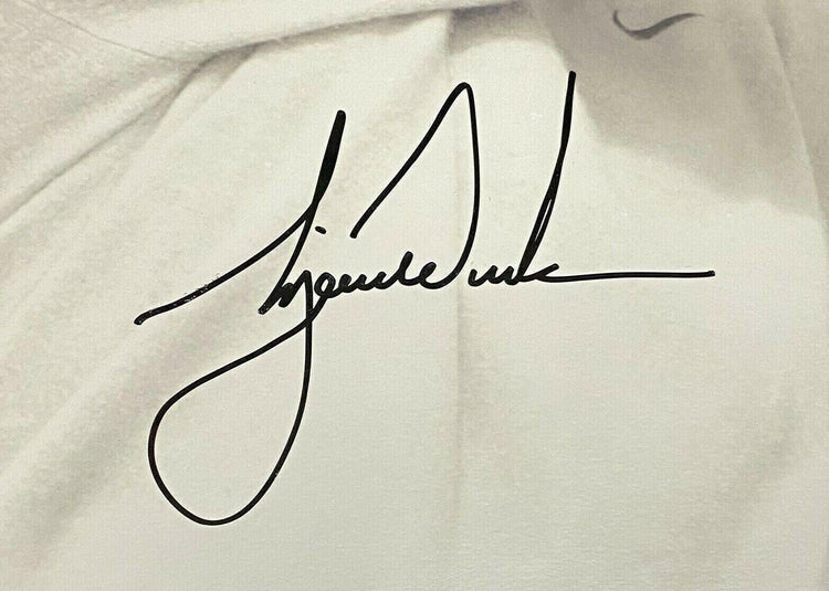 Tiger Woods signed UDA Signature Shots 16x20 golf photo framed - AutographsForSale.com