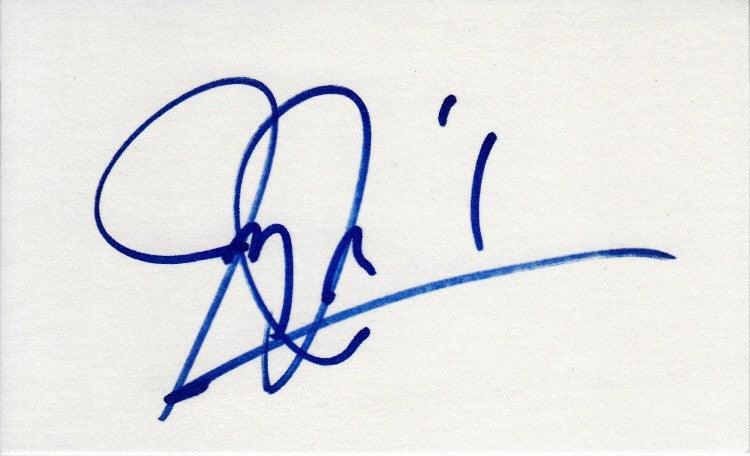 Jimmy Jam Harris autographed 3x5 index card - AutographsForSale.com