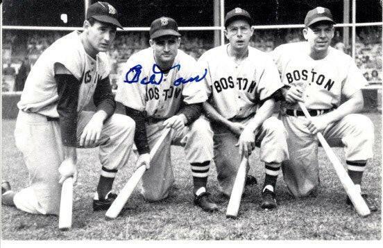 Bobby Doerr signed Red Sox 1985 TCMA postcard with Ted Williams - AutographsForSale.com