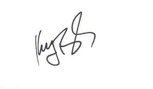 Keegan Bradley autographed blank business card - AutographsForSale.com