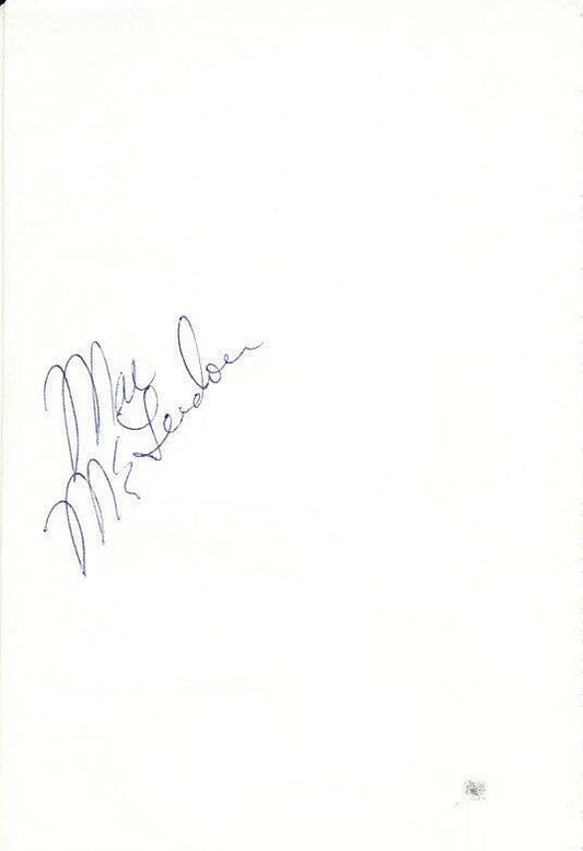 Tom Weiskopf & Mac McLendon autographed 5x8 album page - AutographsForSale.com
