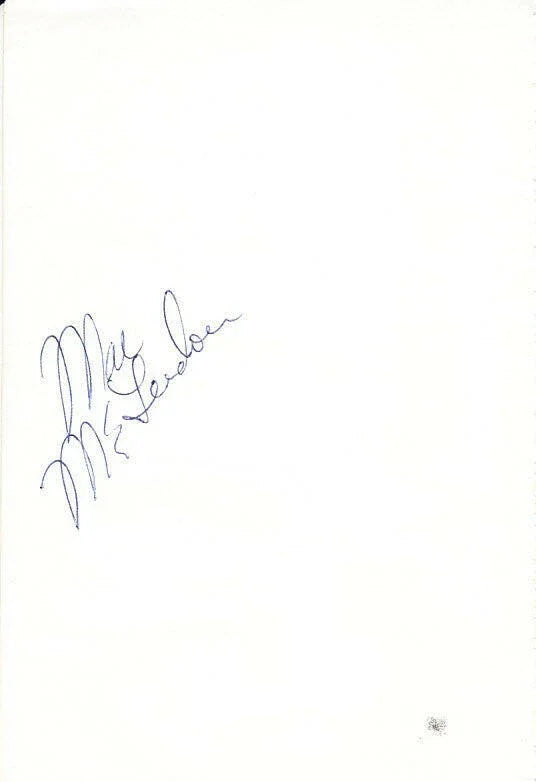 Tom Weiskopf & Mac McLendon autographed 5x8 album page - AutographsForSale.com