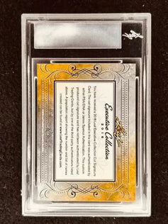 Archie Manning 2016 Leaf Masterpiece Cut Signature certified autograph card 1/1 JSA New Orleans Saints - AutographsForSale.com