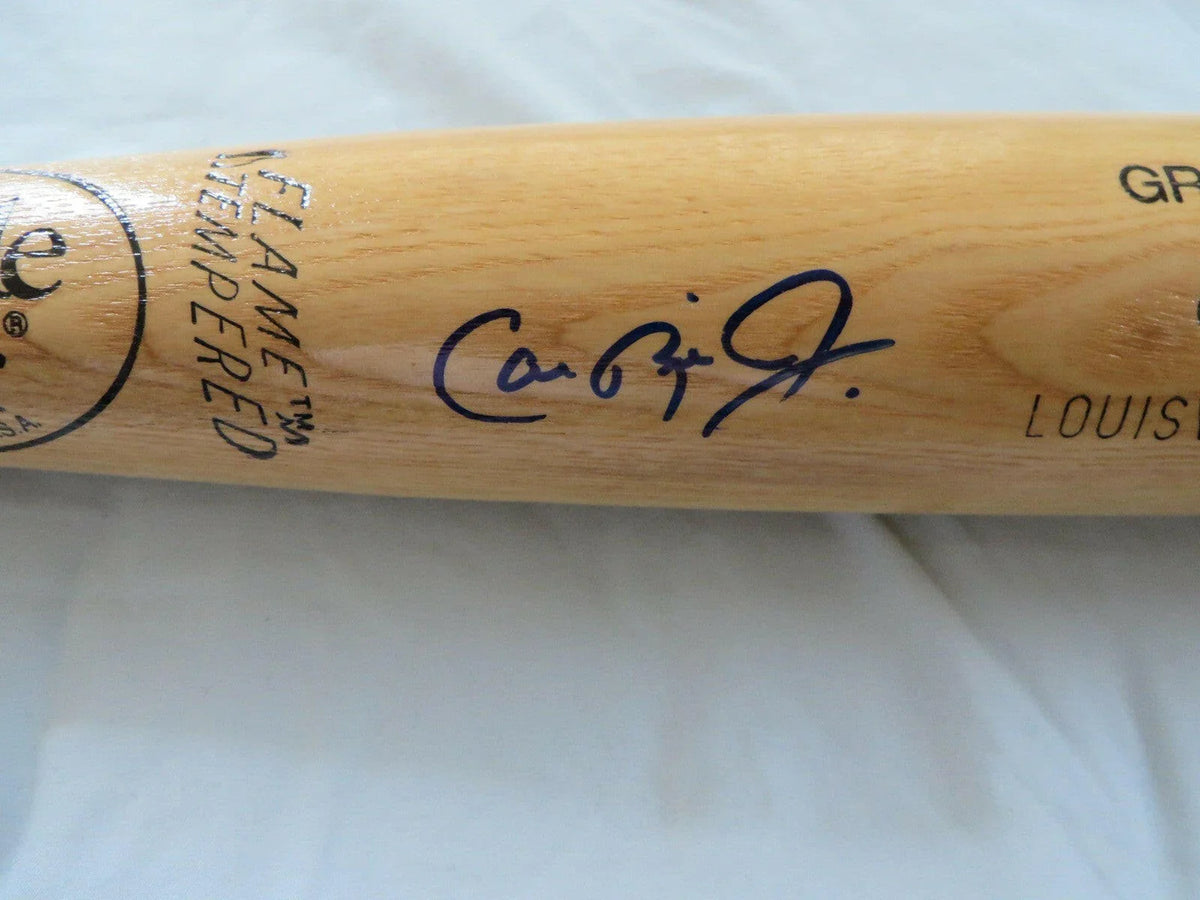 Cal Ripken autographed Baltimore Orioles Louisville Slugger Grand Slam Baseball Bat JSA - AutographsForSale.com