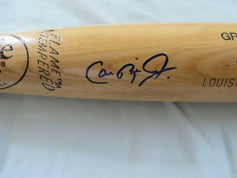 Cal Ripken autographed Baltimore Orioles Louisville Slugger Grand Slam Baseball Bat JSA - AutographsForSale.com