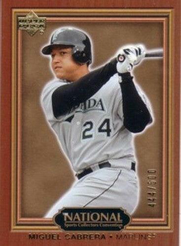 Miguel Cabrera Marlins 2006 Upper Deck National Convention promo card - AutographsForSale.com
