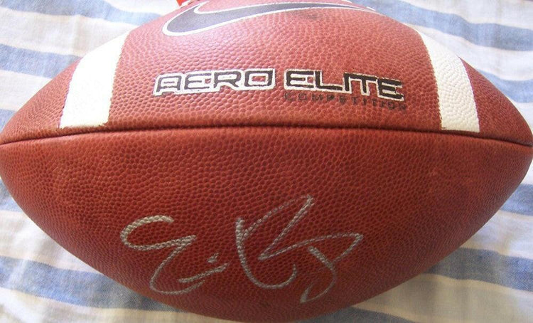 Eric Berry Tennessee Vols signed Nike leather football JSA - AutographsForSale.com