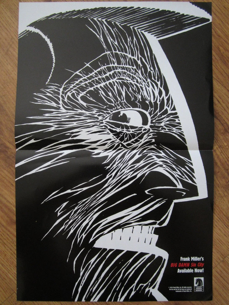 Sin City A Dame to Kill For movie 2014 Dark Horse 11x17 2 sided foldout poster - AutographsForSale.com