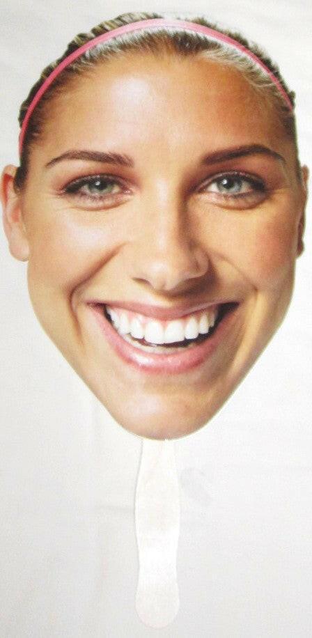 Alex Morgan Face US Soccer promotional cardboard Fan USWNT - AutographsForSale.com