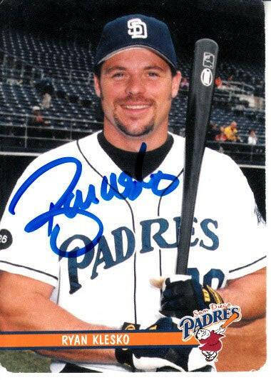 Ryan Klesko signed Padres 2002 Keebler card MLB hologram - AutographsForSale.com