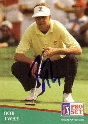 Bob Tway autographed 1991 Pro Set golf card - AutographsForSale.com