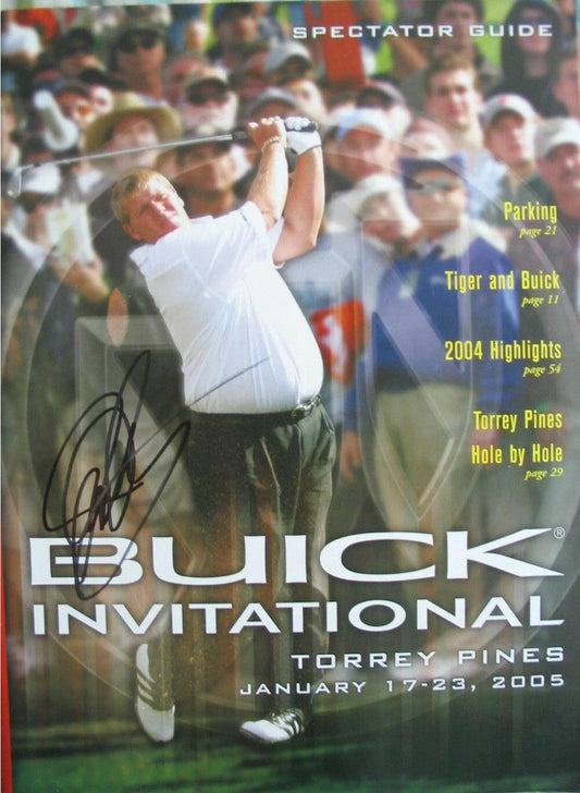 John Daly signed 2005 PGA Tour Buick Invitational program - AutographsForSale.com