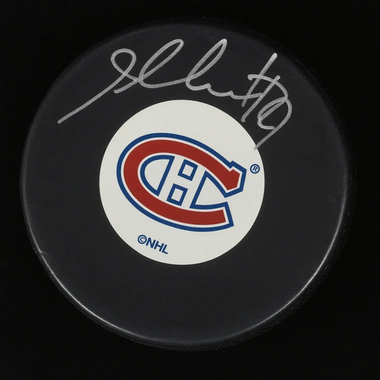 Henri Richard autographed Montreal Canadiens puck JSA - AutographsForSale.com