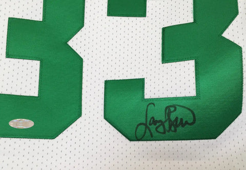 Larry Bird signed Celtics 1991-92 last season Mitchell & Ness jersey STEINER - AutographsForSale.com