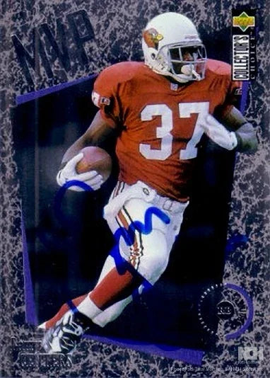 Larry Centers signed Arizona Cardinals 1996 Collector’s Choice card - AutographsForSale.com