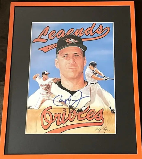 Cal Ripken Signed Orioles 1991 Legends Magazine Cover Framed JSA - AutographsForSale.com