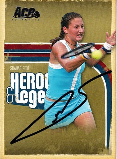 Shahar Peer autographed 2006 Ace Authentic tennis card - AutographsForSale.com