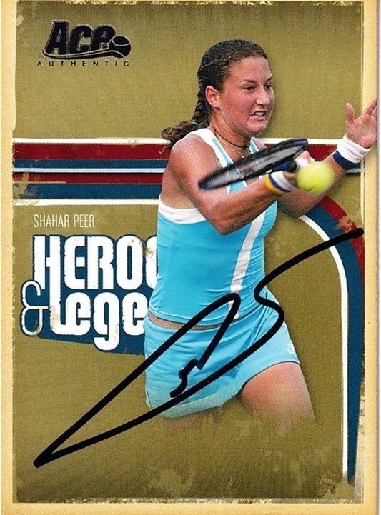 Shahar Peer autographed 2006 Ace Authentic tennis card - AutographsForSale.com