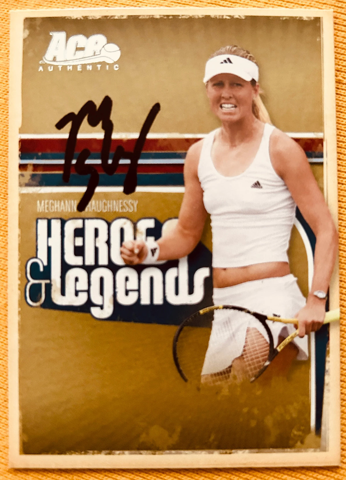 Meghann Shaughnessy signed 2006 Ace Authentic tennis card - AutographsForSale.com