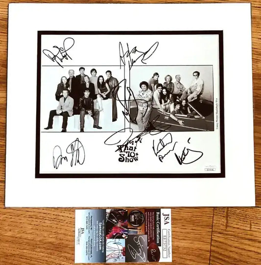 that70sshow8x10Matted - AutographsForSale.com
