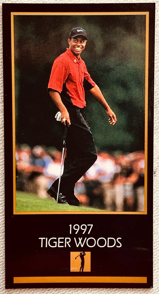 1997 Grand Slam Masters Champion 62 card set Tiger Woods - AutographsForSale.com