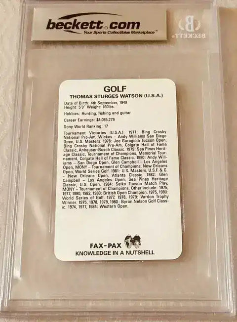 tomwatsonfaxpaxbas2 - AutographsForSale.com