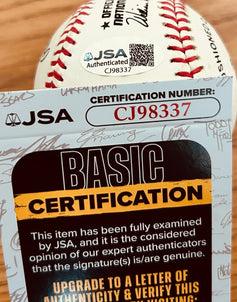 Will Clark signed Rawlings NL baseball JSA SF Giants - AutographsForSale.com