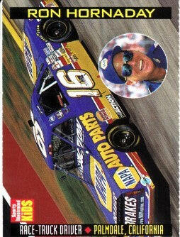 Ron Hornaday 1999 Sports Illustrated for Kids racing card ...