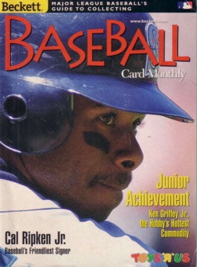 Ken Griffey Jr. Seattle Mariners 1998 Beckett Baseball mini magazine