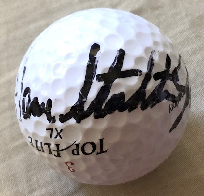 Dave Stockton Jr. autographed Top Flite golf ball