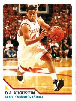 D.J. Augustin Texas Longhorns 2007 Sports Illustrated for Kids Rookie