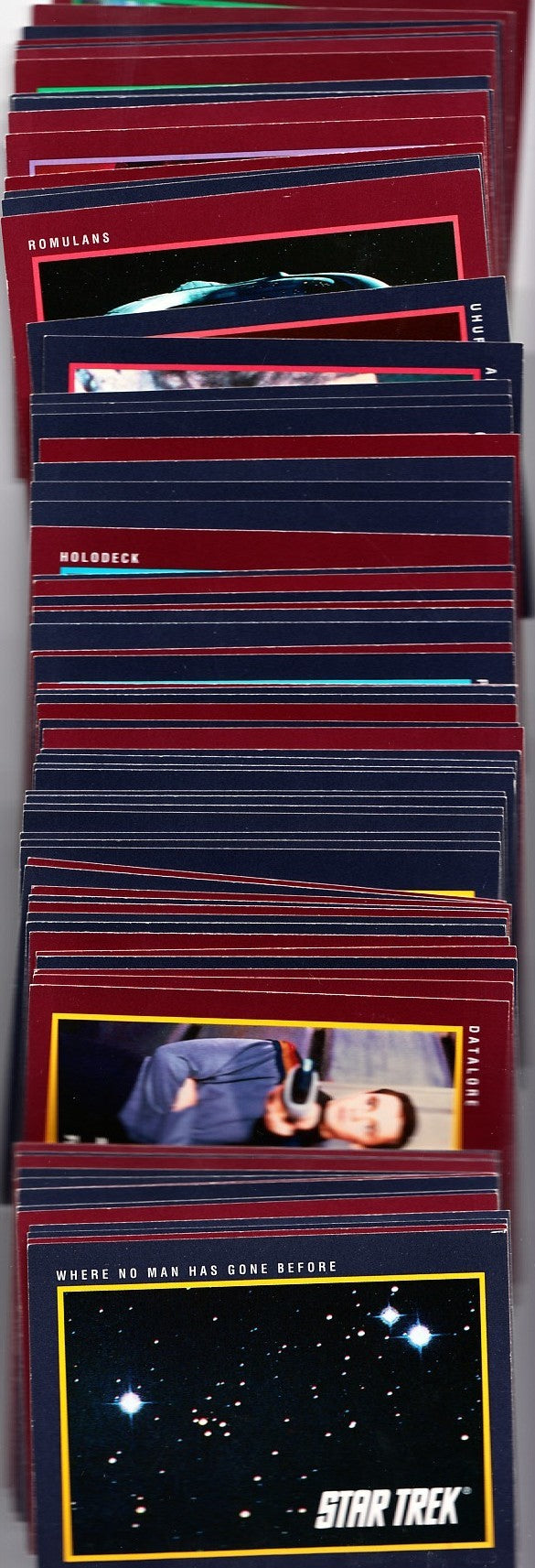 1991 Star Trek 25th Anniversary Series 1 partial card set (Impel)
