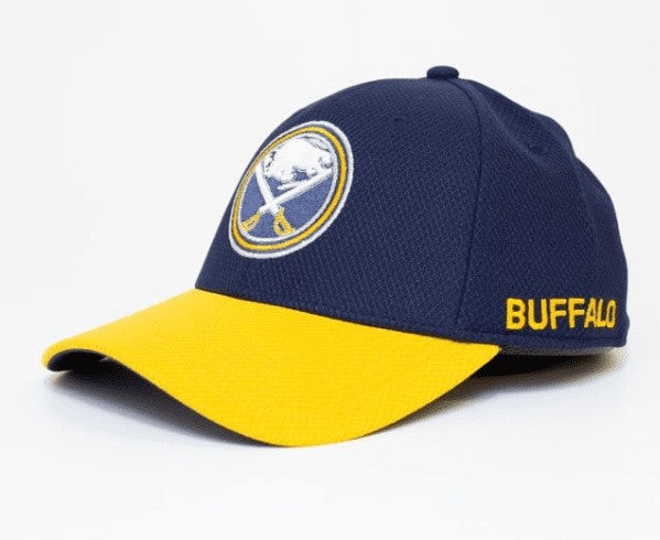 Buffalo Sabres Adidas Coach blue and yellow cap or hat NEW WITH TAGS
