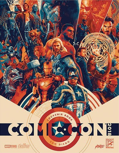 2018 San Diego Comic-Con Souvenir Book program (The Avengers)