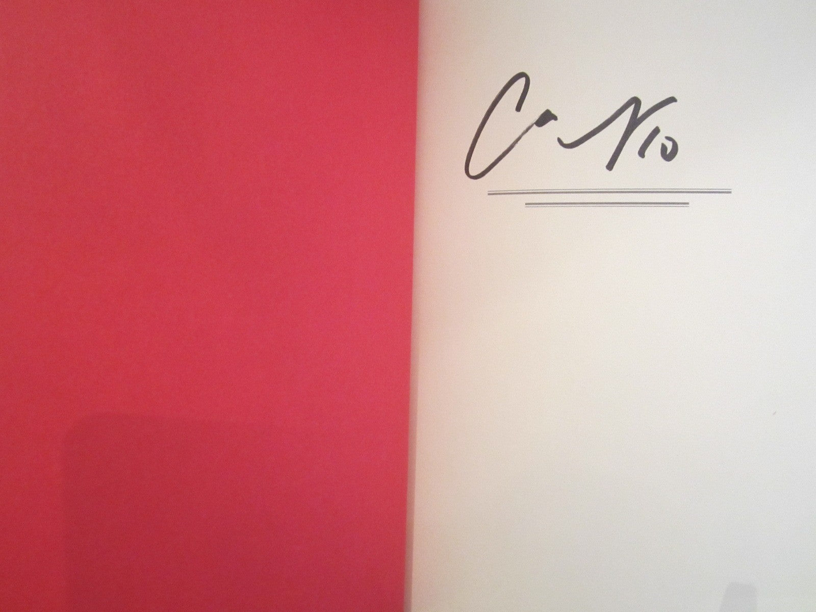 Carli Lloyd autographed When Nobody Was Watching hardcover book
