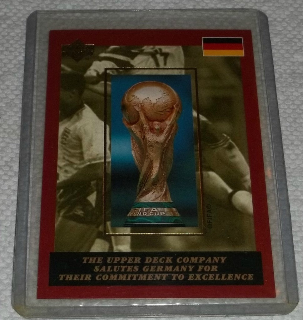 1994 Upper Deck FIFA World Cup Soccer Germany redemption card