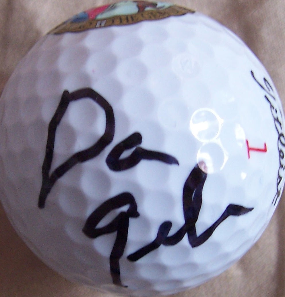 Dan Quayle autographed Titleist golf ball