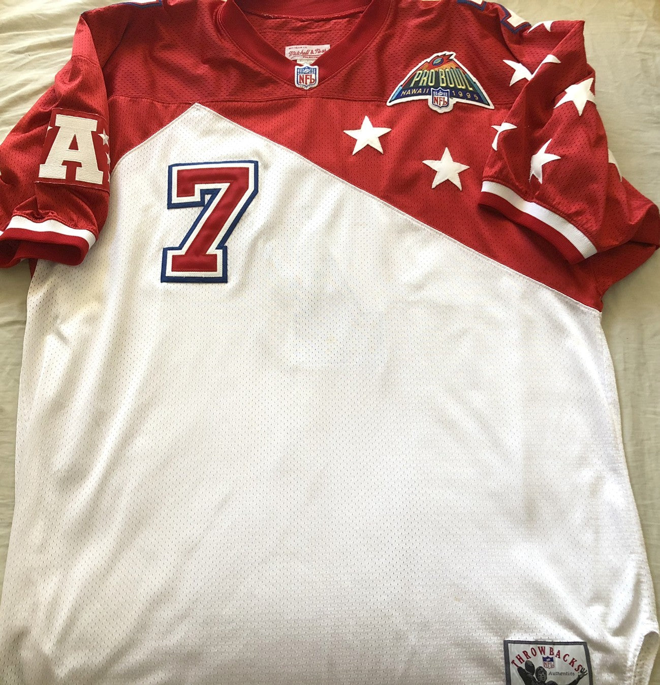 John Elway 1995 AFC Pro Bowl authentic Mitchell and Ness stitched jersey