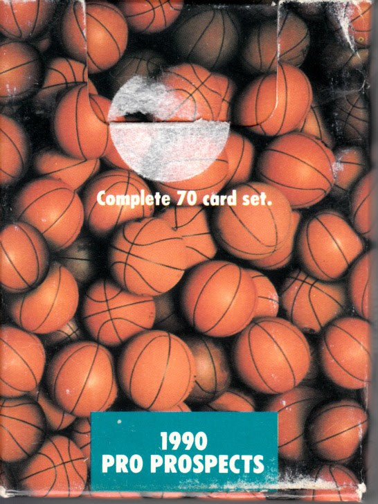 1990 Star Pics Pro Prospects basketball complete 70 card set (Derrick Coleman Toni Kukoc Gary Payton)