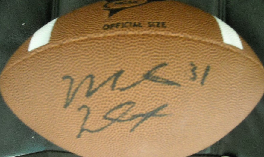 Montario Hardesty (Tennessee) autographed Wilson NCAA football