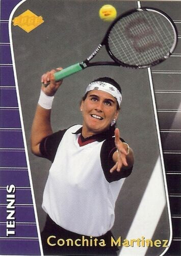 Conchita Martinez 2000 Collector's Edge tennis card