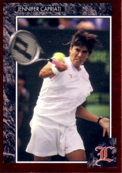 Jennifer Capriati 1992 Legends tennis card