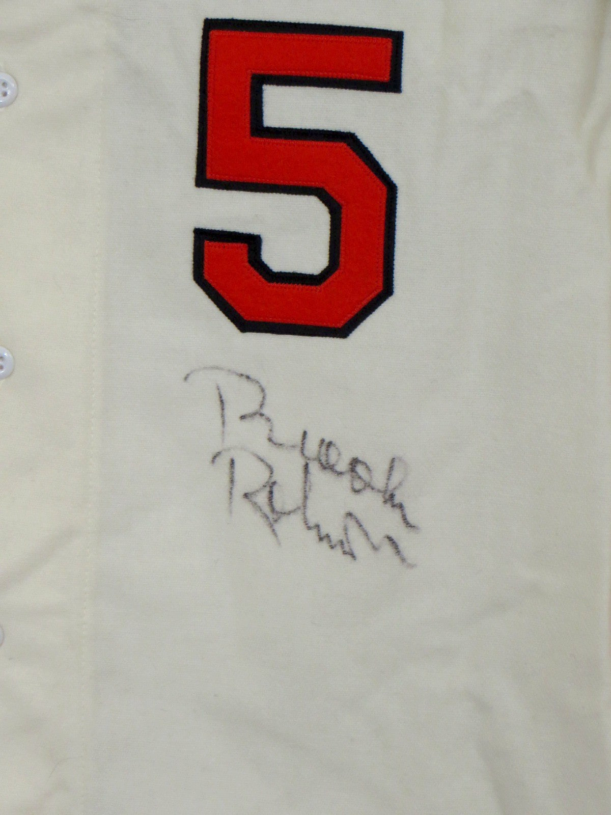 Brooks Robinson autographed Baltimore Orioles 1966 Mitchell and Ness jersey JSA