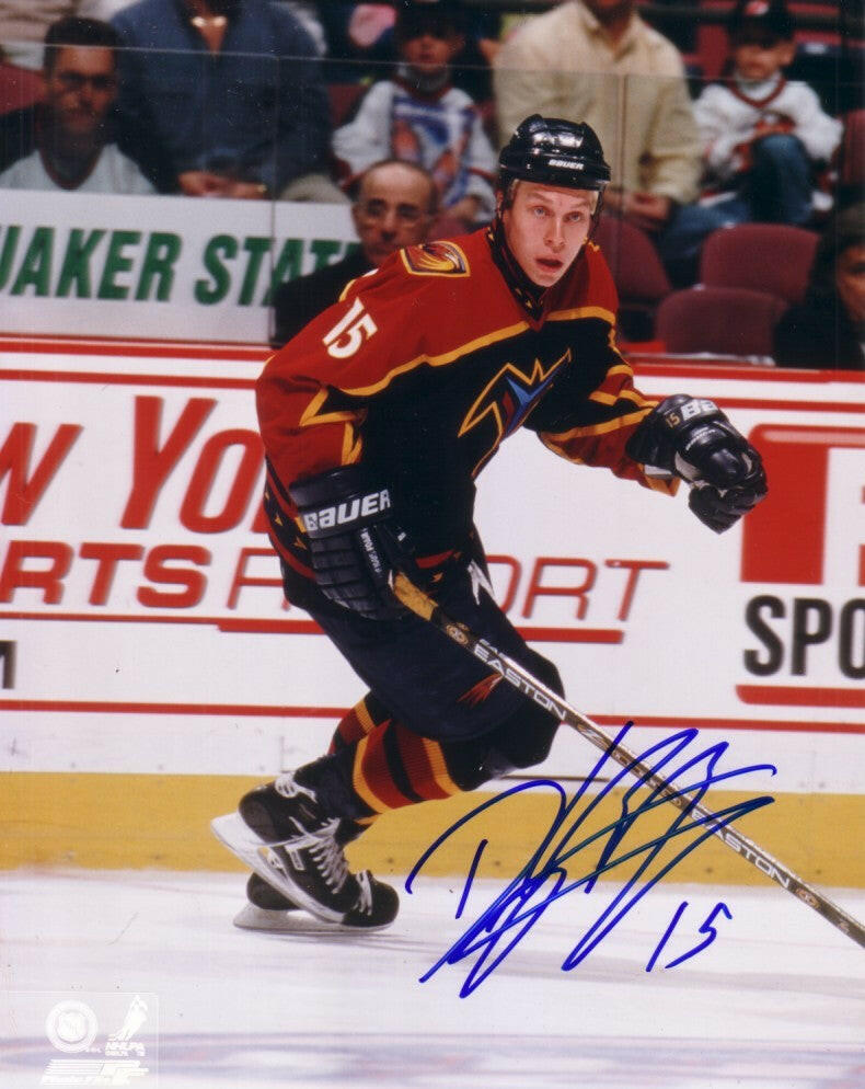 Dany Heatley autographed Atlanta Thrashers 8x10 photo ...