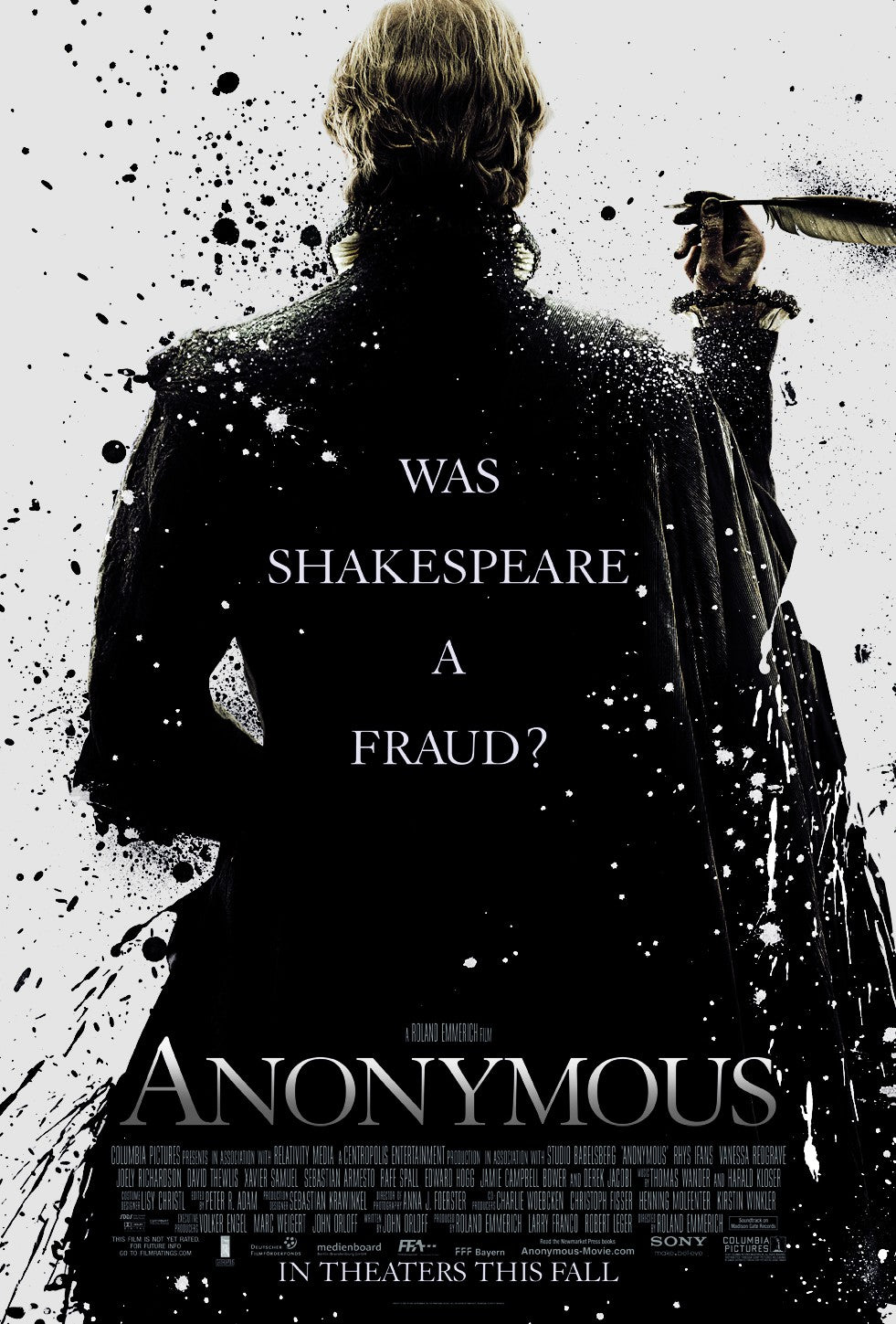Anonymous 2011 mini movie poster