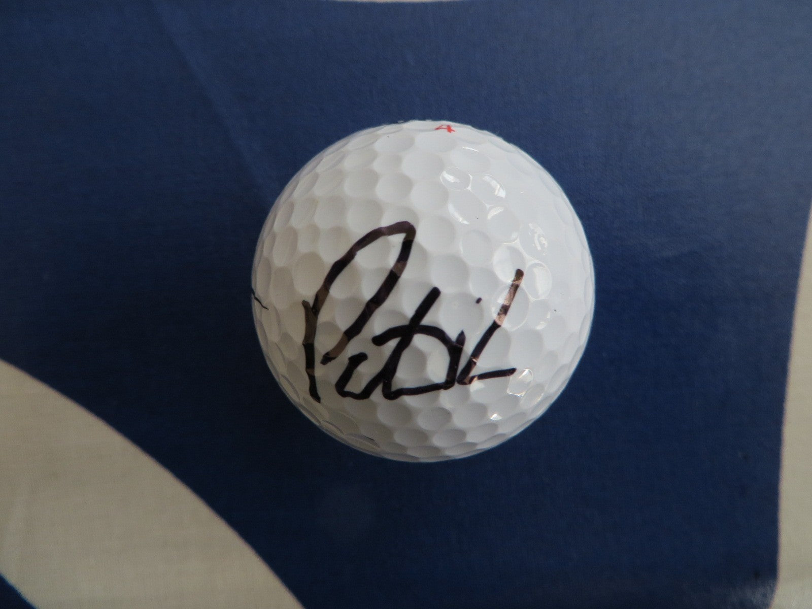 Patrick Reed autographed golf ball